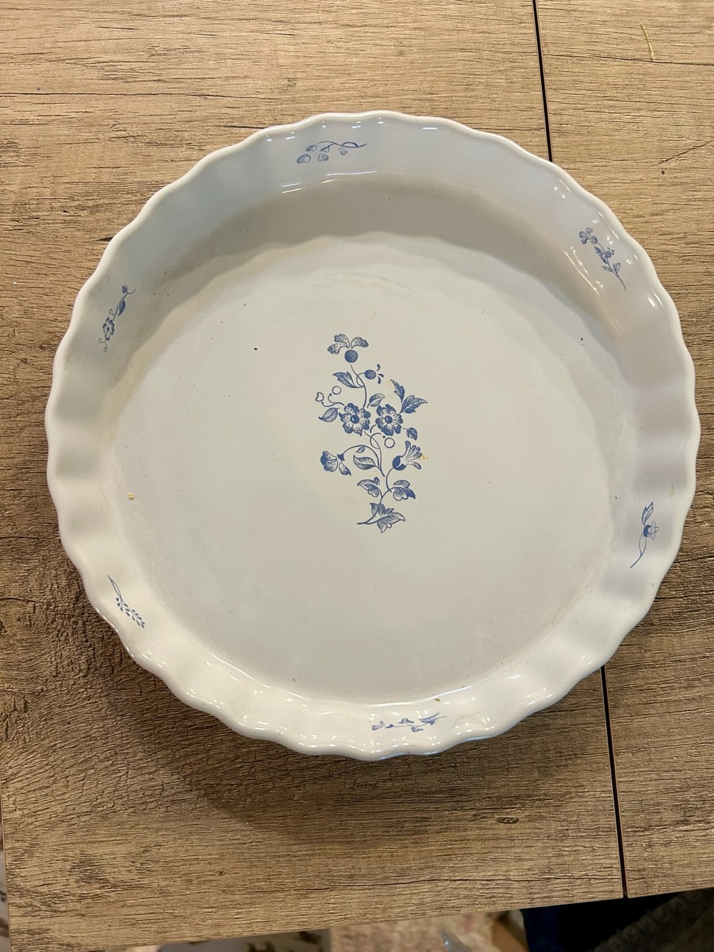 Vintage Fyrklovern Classic Signed Quiche Dish